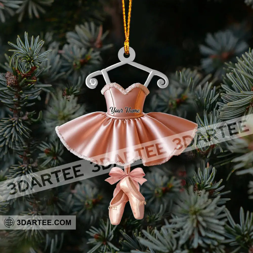 Ballet Home Decor Christmas Ornament Personalized Ornament Ornament
