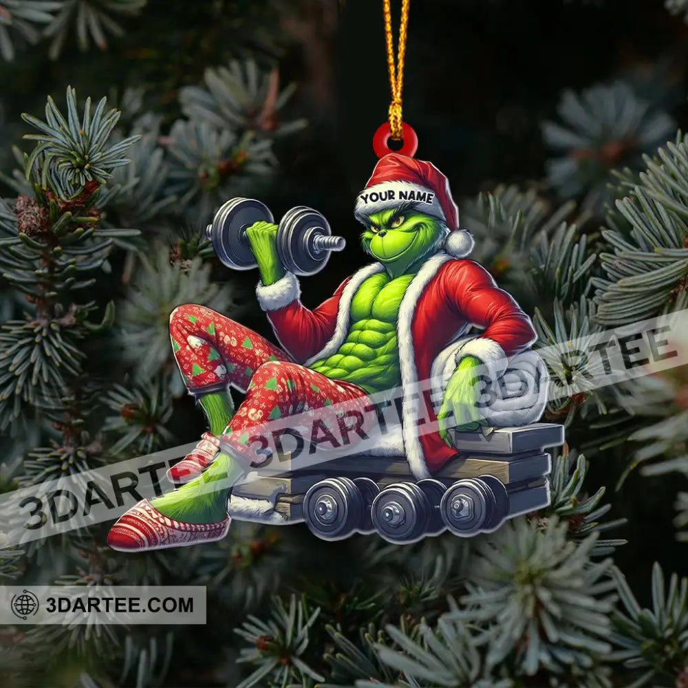 Christmas Gymer ELF Home Decor Christmas Ornament Personalized Ornament Ornament