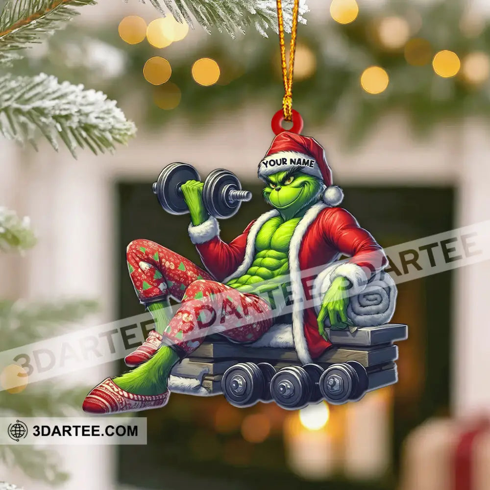 Christmas Gymer ELF Home Decor Christmas Ornament Personalized Ornament Ornament