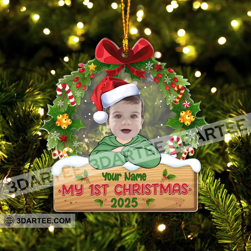 Christmas Kid Home Decor Christmas Ornament Personalized Ornament Ornament
