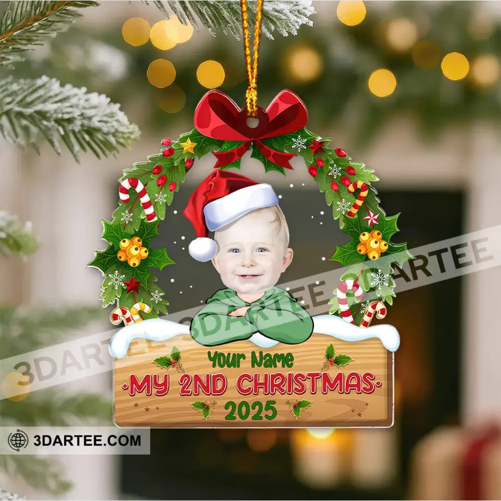 Christmas Kid Home Decor Christmas Ornament Personalized Ornament Ornament