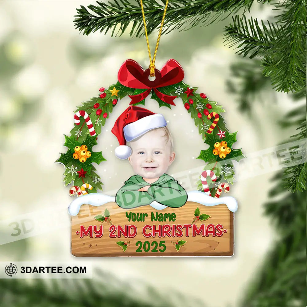 Christmas Kid Home Decor Christmas Ornament Personalized Ornament Ornament