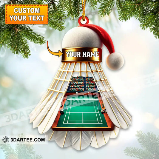 Christmas Shuttlecock Home Decor Christmas Ornament Personalized Ornament 3.54’’ / 1 Ornament Ornament