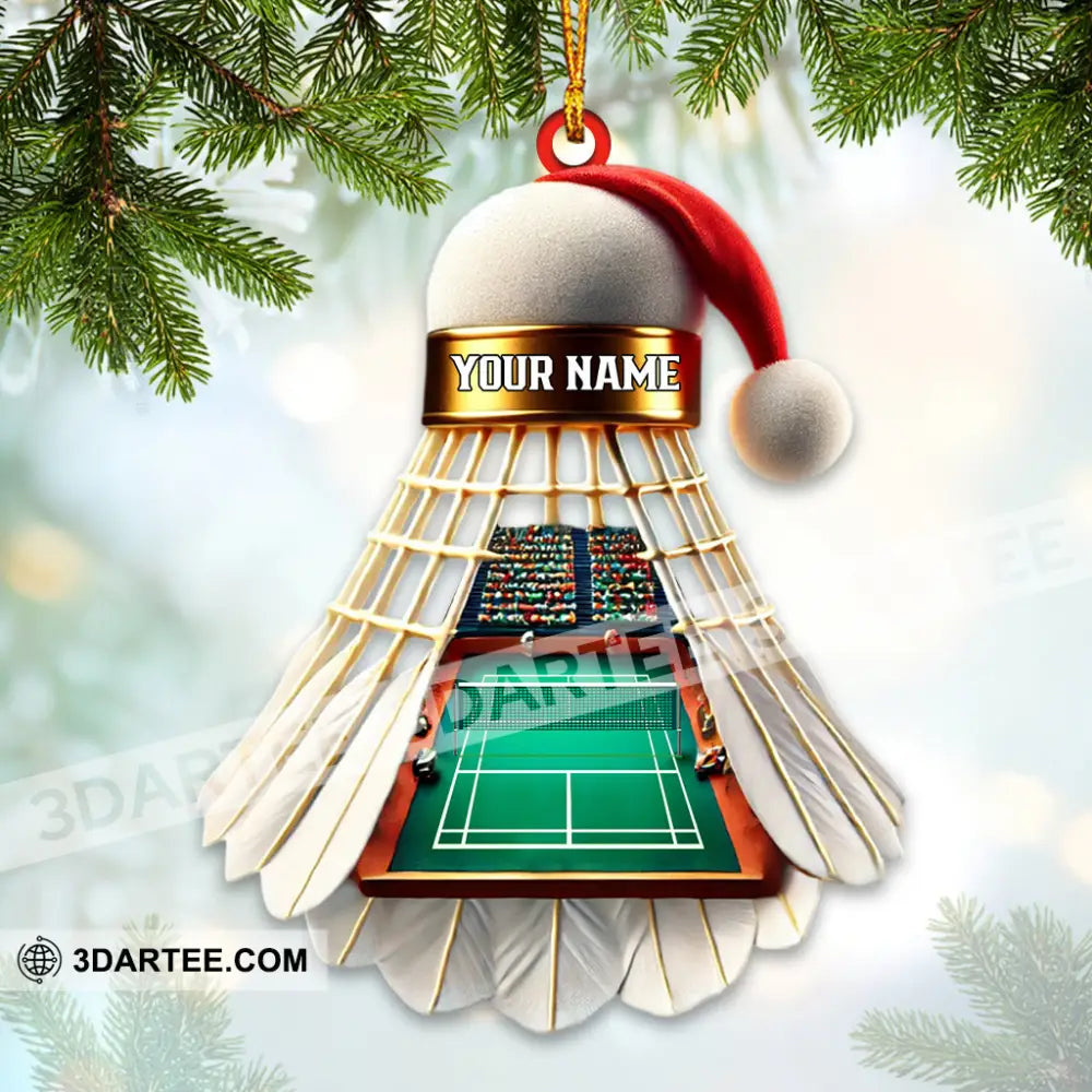 Christmas Shuttlecock Home Decor Christmas Ornament Personalized Ornament Ornament