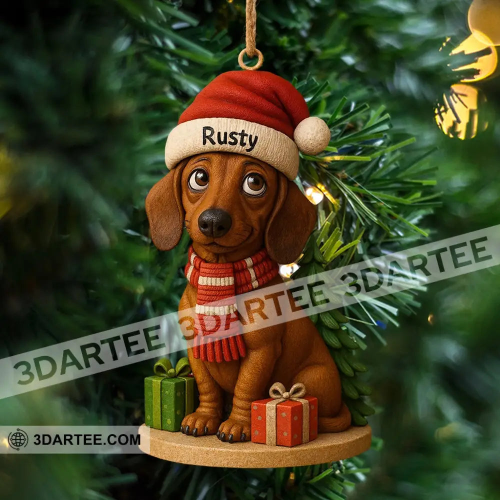 Christmas Tree And Pet Home Decor Christmas Ornament Personalized Ornament Ornament