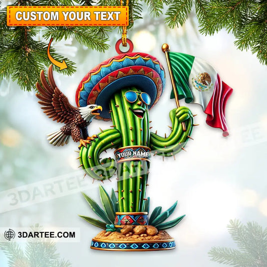 Cinco De Mayo Home Decor Christmas Ornament Personalized Ornament 3.54’’ / 1 Ornament Ornament