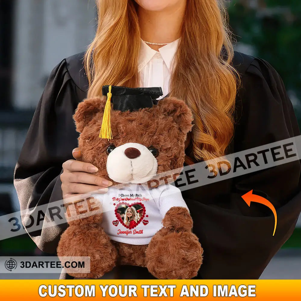 Congratulation Class Of 2025 Gift For Graduation Personalized Graduate Teddy Bear Shirt Graduate Teddy Bear Shirt