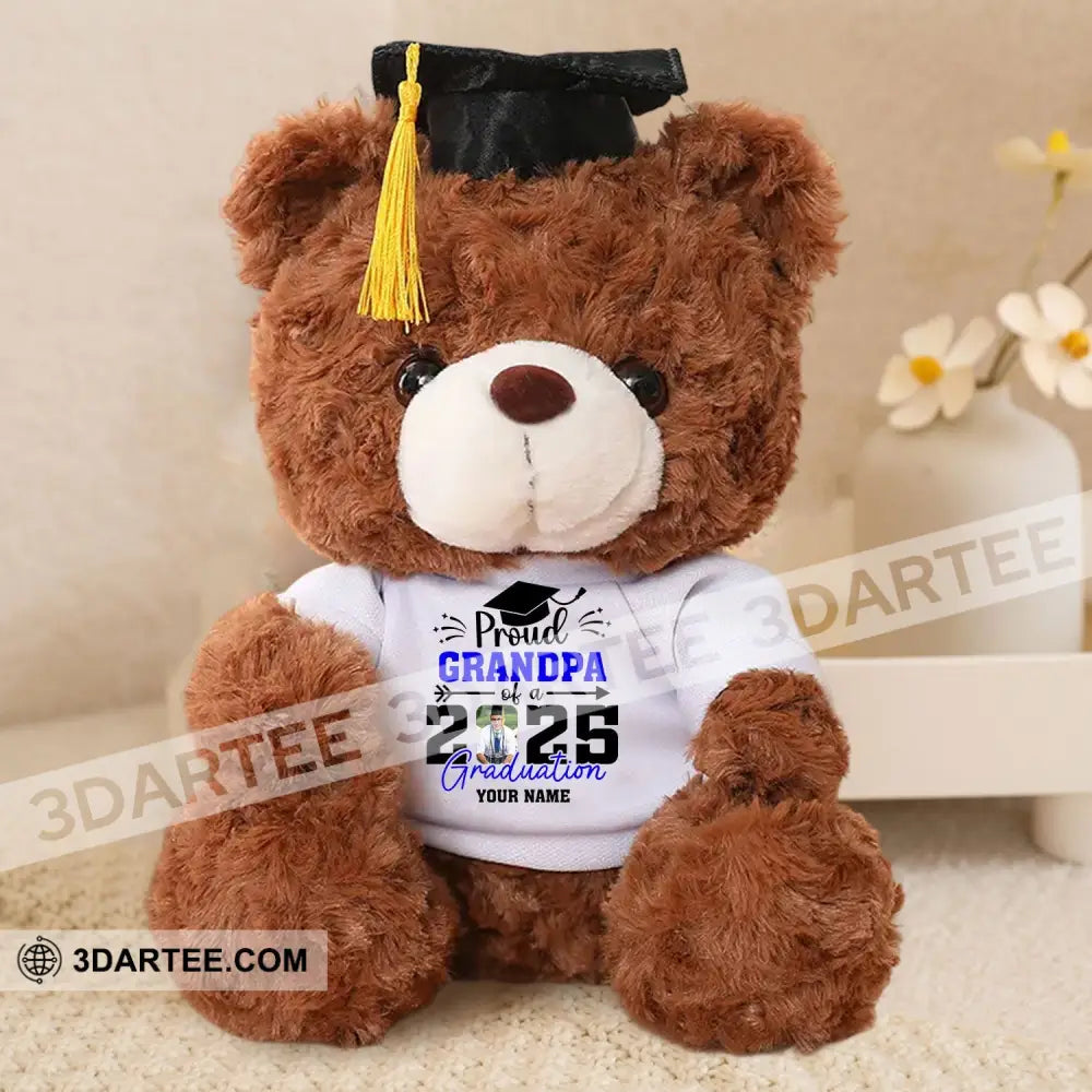 Congratulation Class Of 2025 Gift For Graduation Personalized Graduate Teddy Bear Shirt Graduate Teddy Bear Shirt