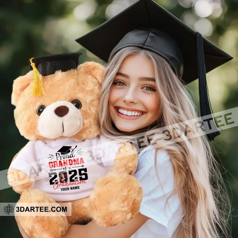 Congratulation Class Of 2025 Gift For Graduation Personalized Graduate Teddy Bear Shirt Graduate Teddy Bear Shirt