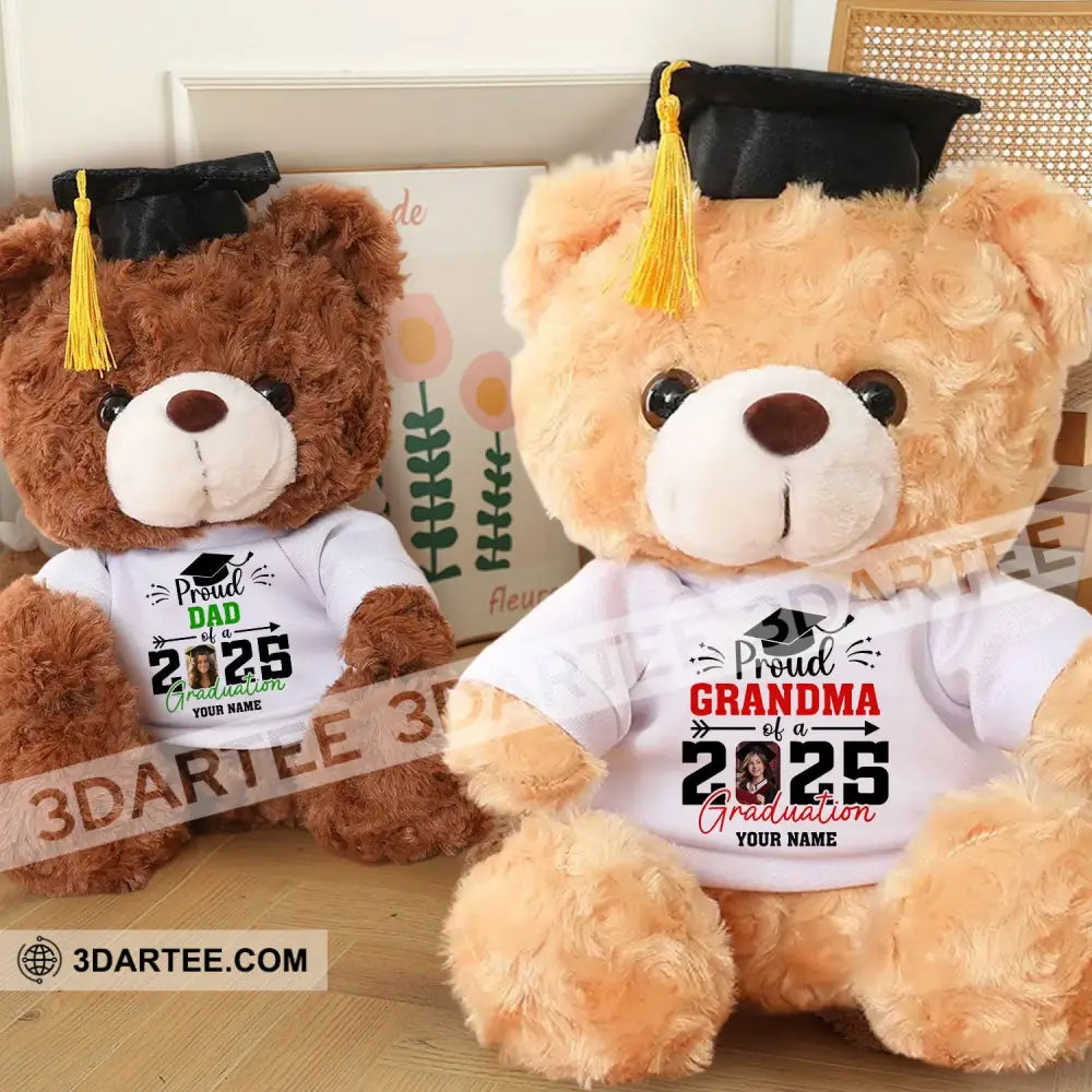 Congratulation Class Of 2025 Gift For Graduation Personalized Graduate Teddy Bear Shirt Graduate Teddy Bear Shirt
