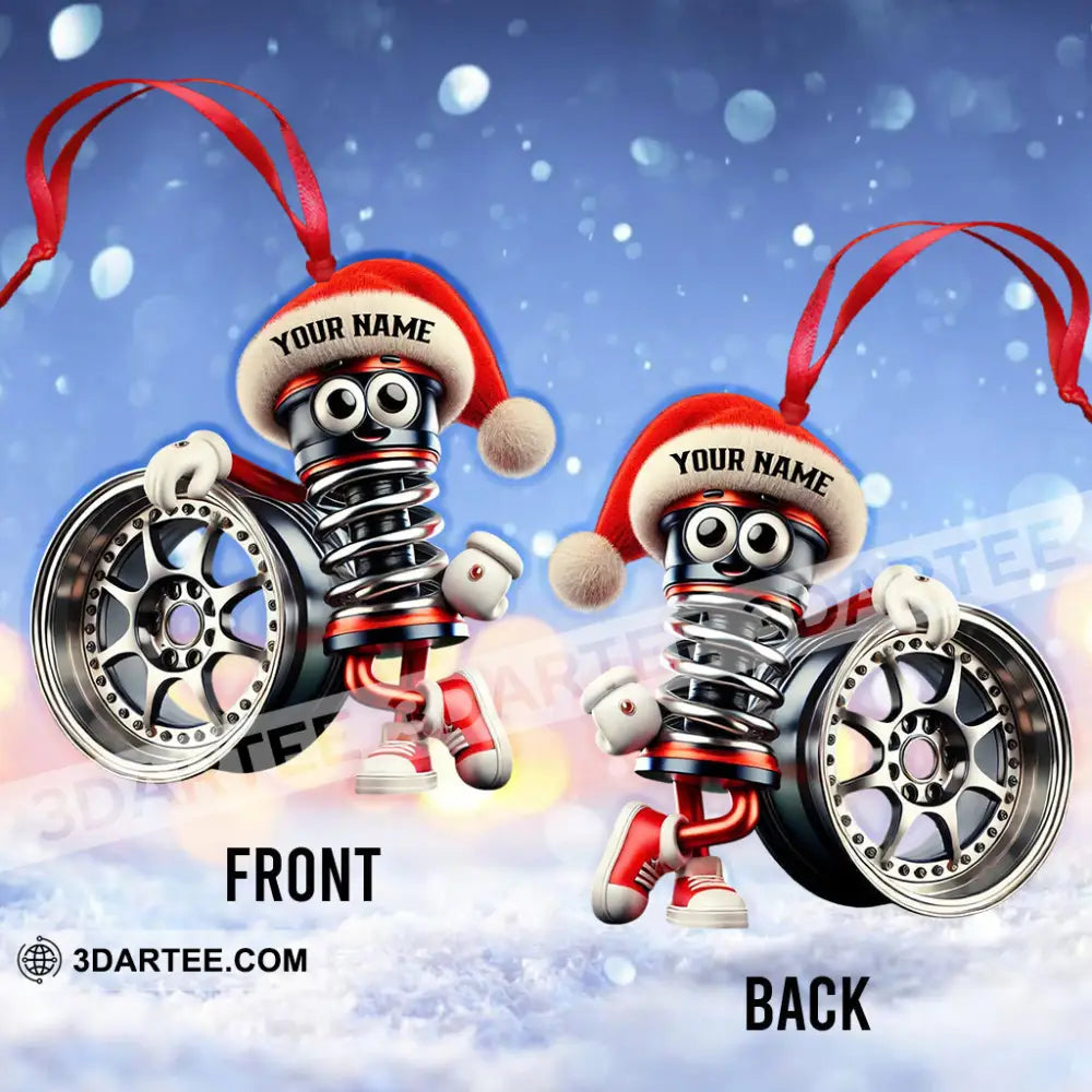 Custom Name Auto Repairman Ornament Christmas Gift