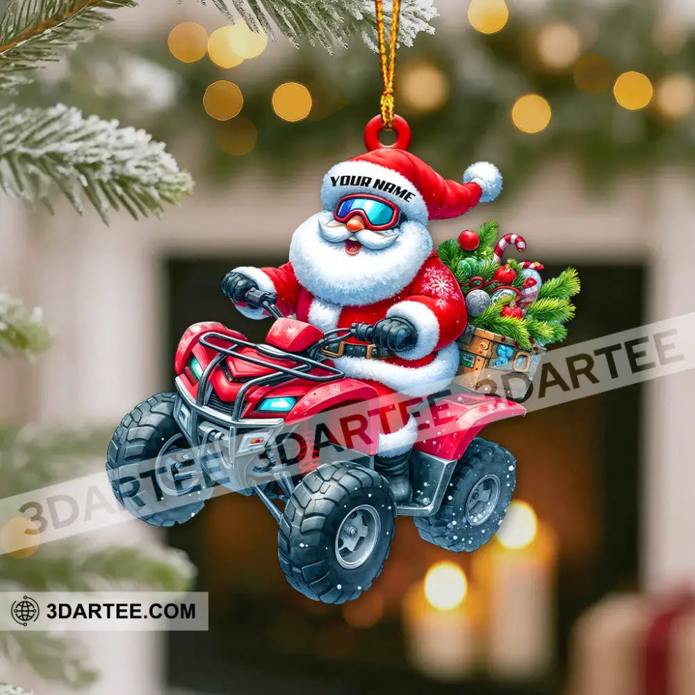 Driver Santa Home Decor Christmas Ornament Personalized Ornament Ornament