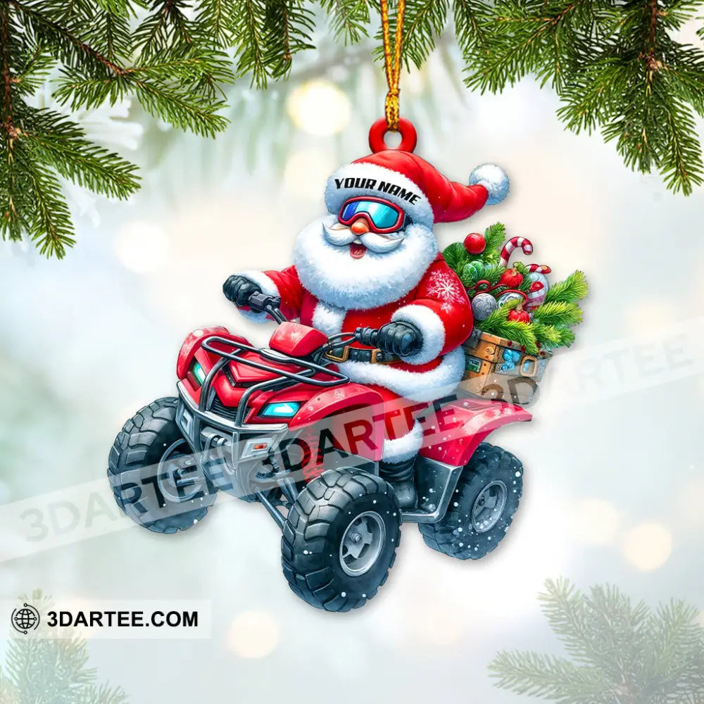 Driver Santa Home Decor Christmas Ornament Personalized Ornament Ornament