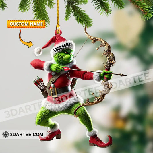ELF Archery Christmas Ornament Personalized Ornament 3.54’’ / 1 Ornament Ornament
