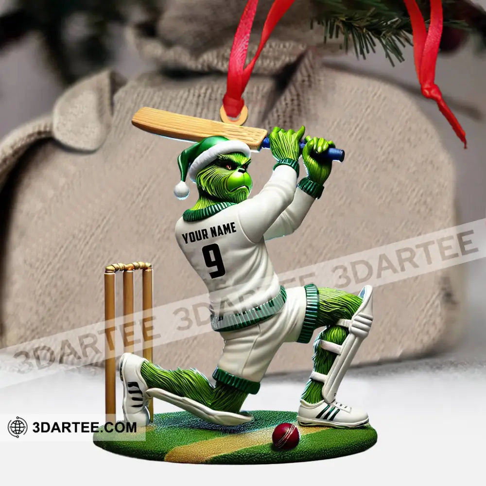 ELF Cricket Ball Christmas Ornament Personalized Ornament Ornament
