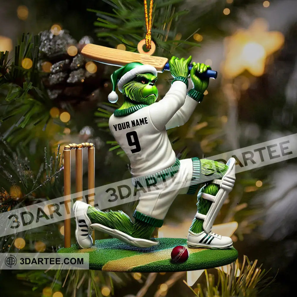 ELF Cricket Ball Christmas Ornament Personalized Ornament Ornament