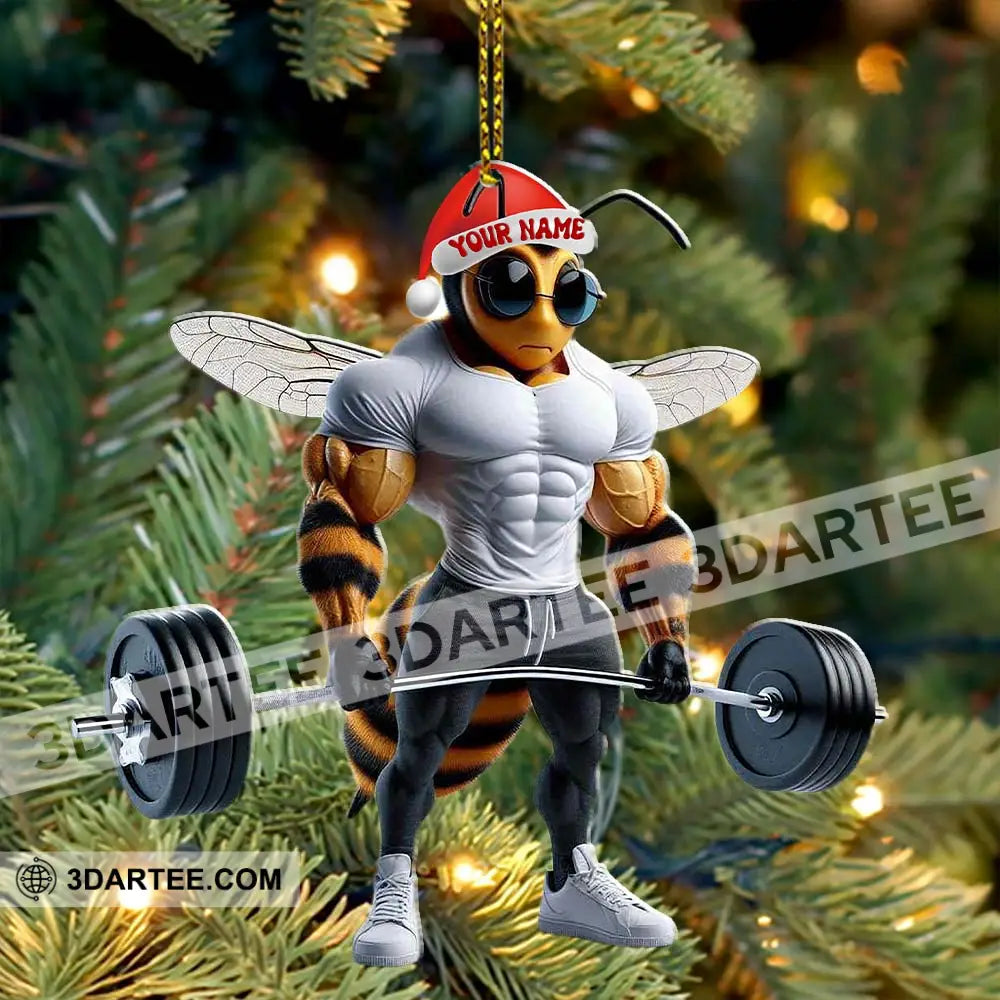 Gymer Home Decor Christmas Ornament Personalized Ornament Ornament