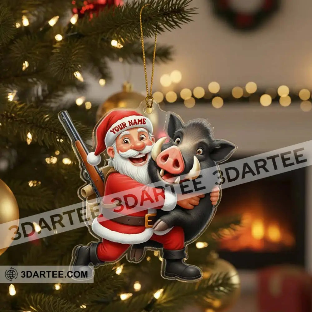 Hunter Home Decor Christmas Ornament Personalized Ornament Ornament