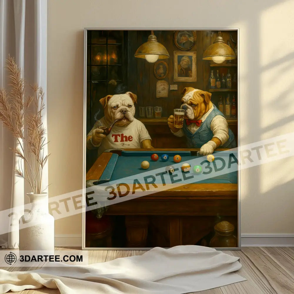 Love Billiard Home Decor Gift Canvas Poster