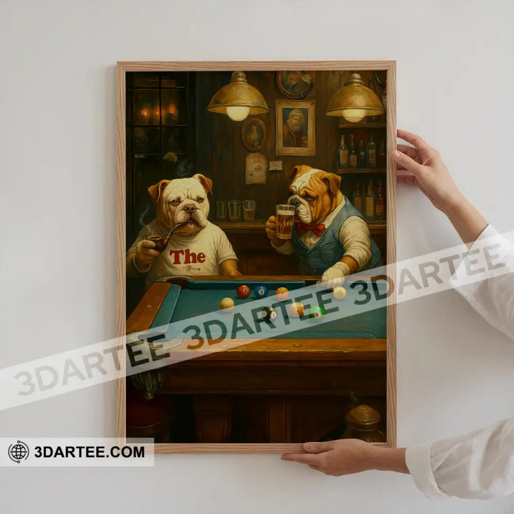 Love Billiard Home Decor Gift Canvas Poster