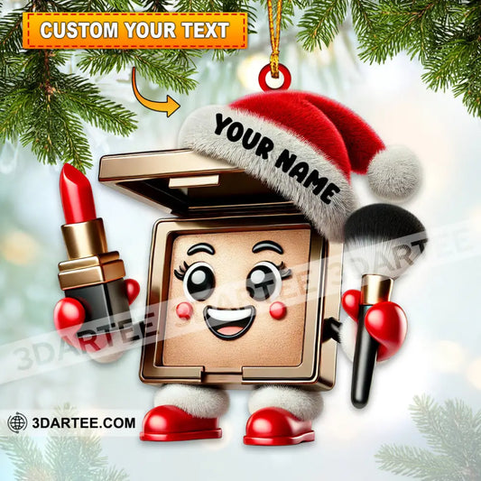 Make Up Home Decor Christmas Ornament Personalized Ornament 3.54’’ / 1 Ornament Ornament