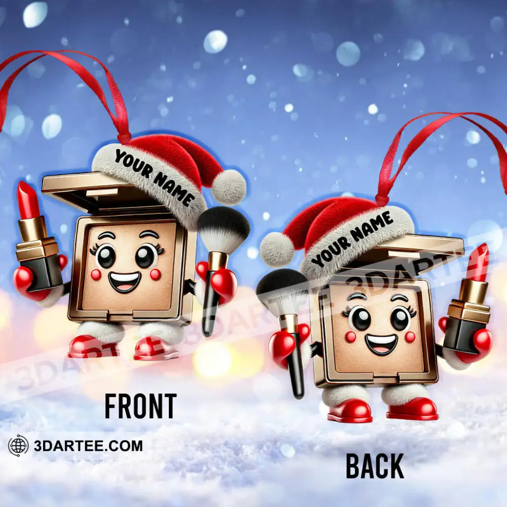Make Up Home Decor Christmas Ornament Personalized Ornament Ornament