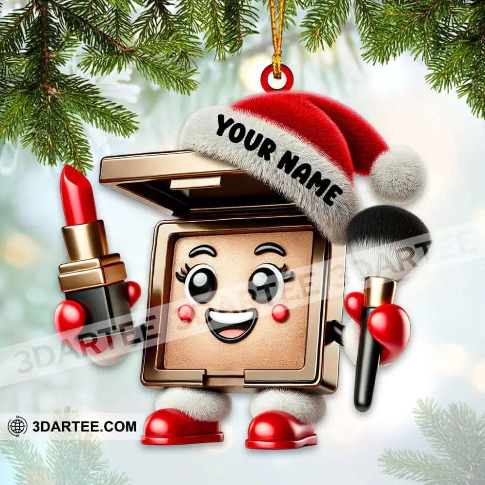 Make Up Home Decor Christmas Ornament Personalized Ornament Ornament