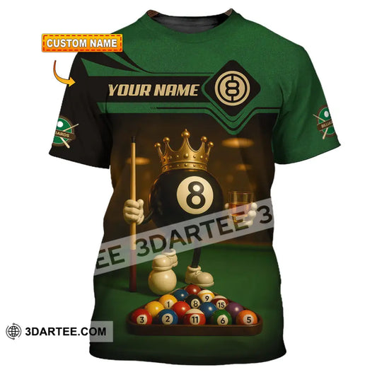 Men Shirt - Custom Kings Of Billiards Shirt T-shirt