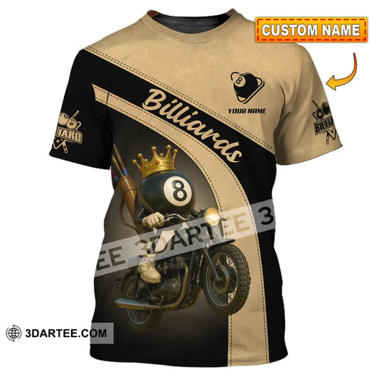 Men Shirt - Custom Kings Of Billiards Shirt T-shirt