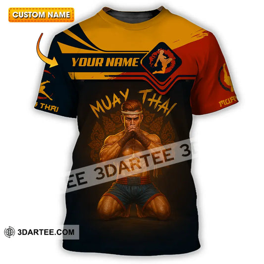 Men Shirt - Custom Let’s Fight Muay Thai Sport Shirt T-shirt