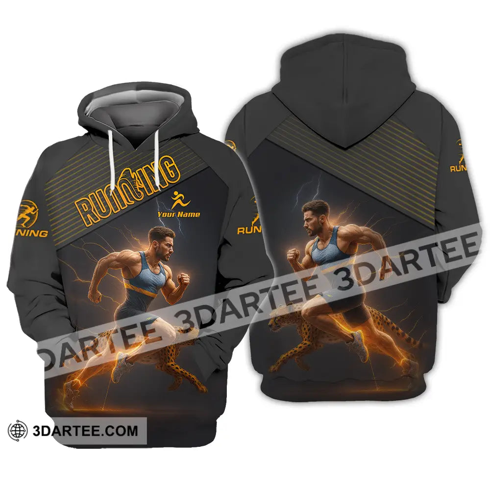 Men Shirt - Custom Man Running Shirt Hoodie / S T-shirt