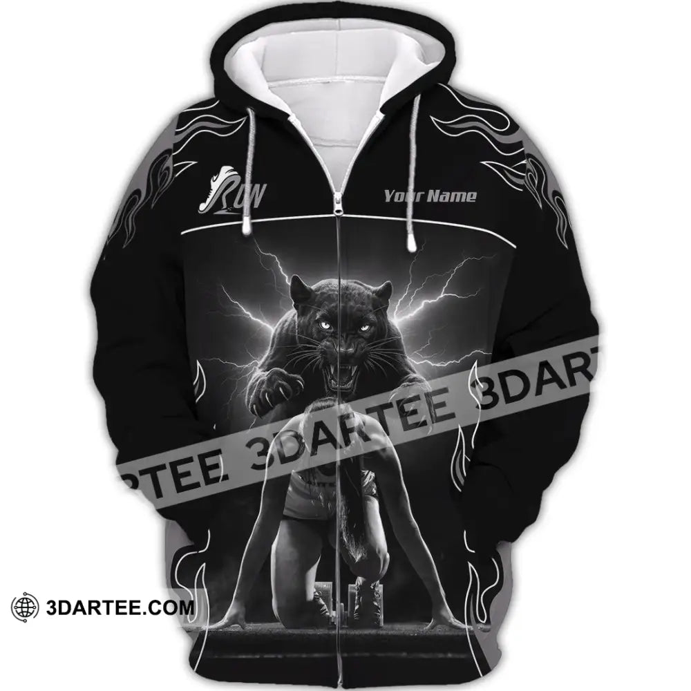 Men Shirt - Custom Ready To Run Love Running Shirt Zipper Hoodie / S T-shirt