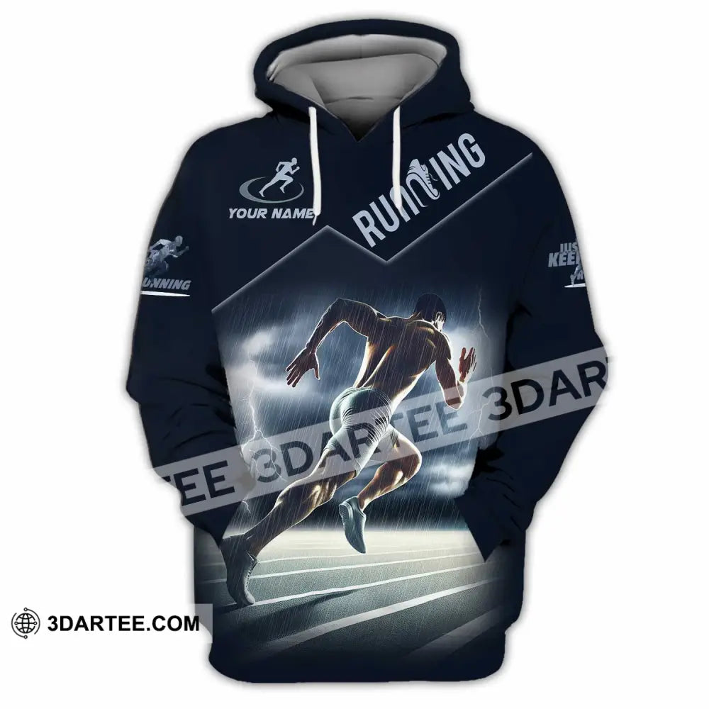 Men Shirt Custom Running Shirt Hoodie / S T shirt