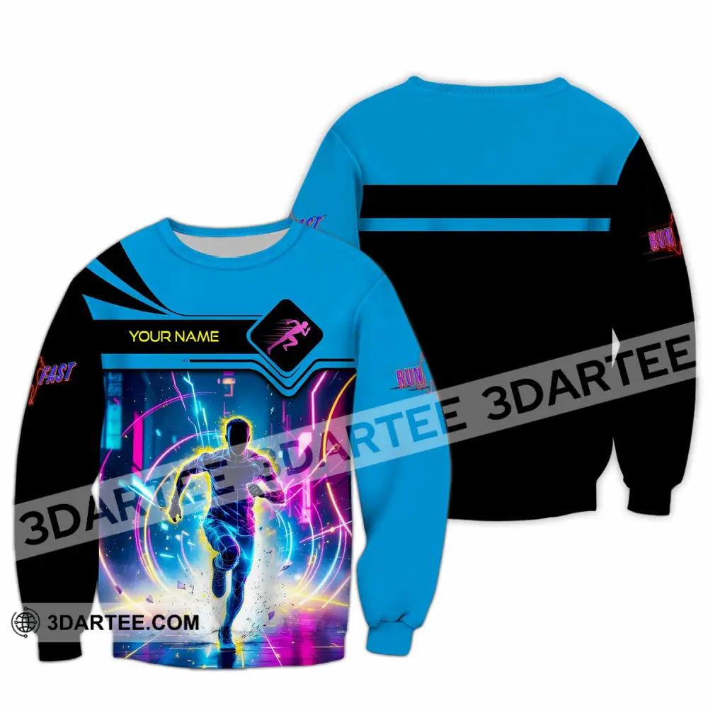 Men Shirt - Custom Running Shirt Long Sleeve / S T-shirt