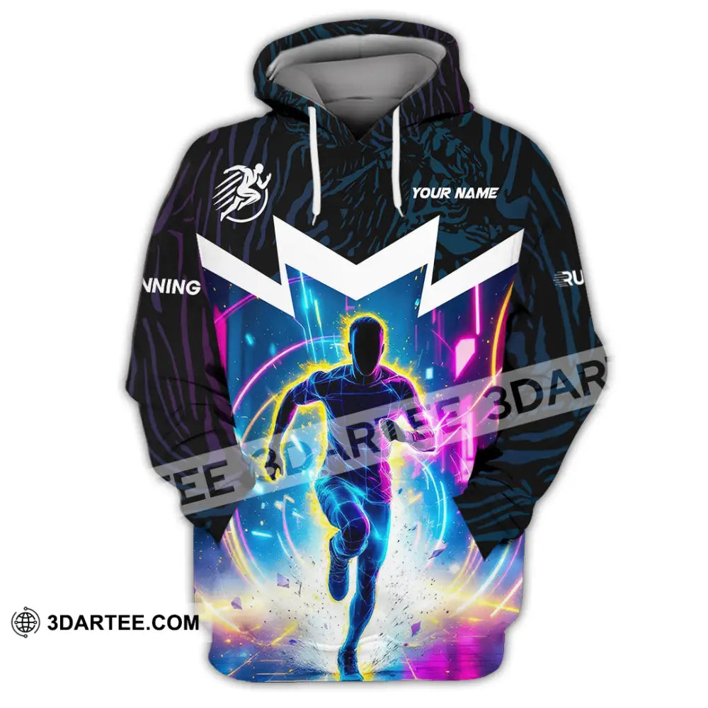 Men Shirt Custom Running Love Runner Shirt Hoodie / S T shirt