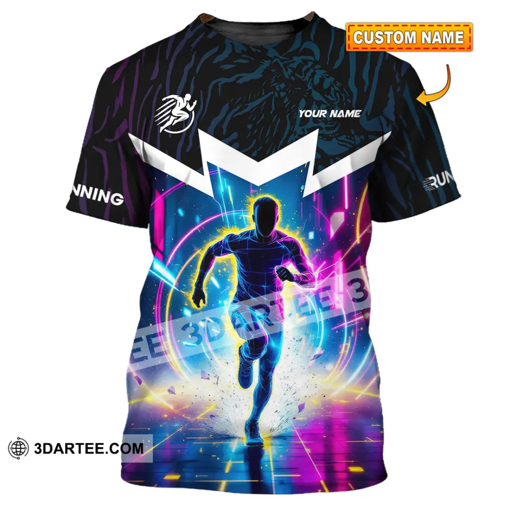 Men Shirt Custom Running Love Runner Shirt T shirt