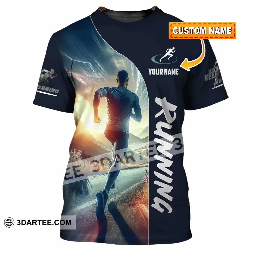 Men Shirt - Custom Running Lover Shirt T-shirt