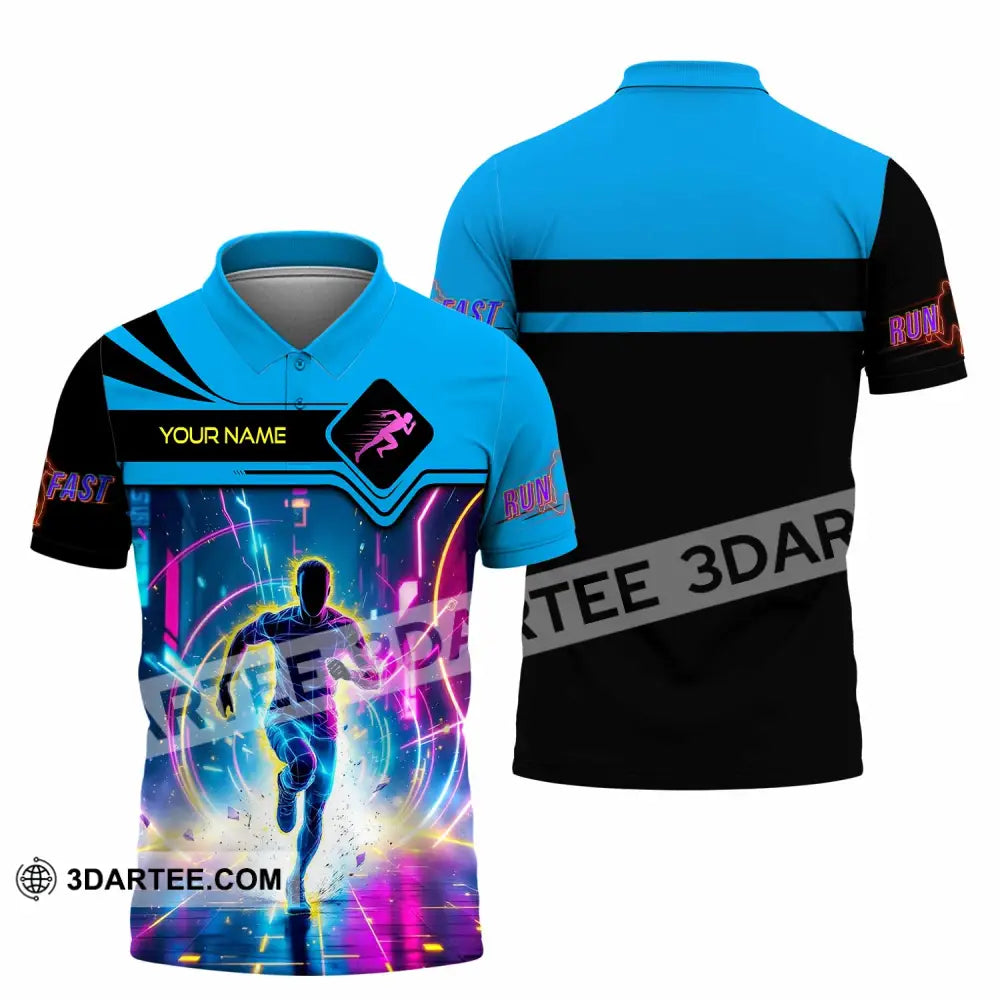 Men Shirt - Custom Running Shirt Polo Shirt / S T-shirt