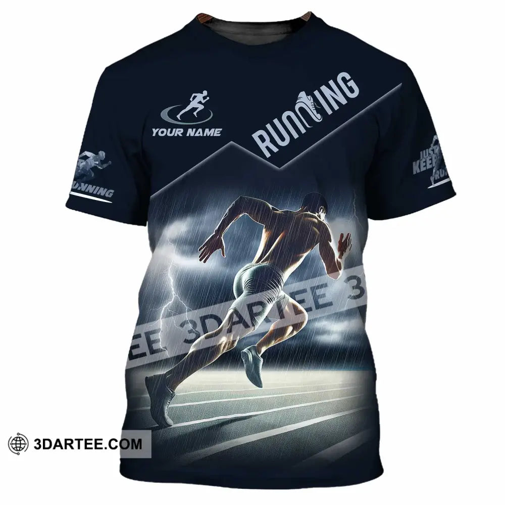 Men Shirt Custom Running Shirt T Shirt / S T shirt