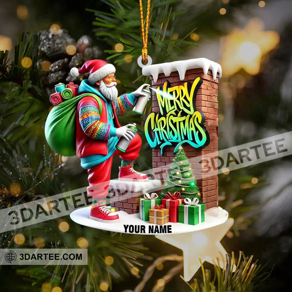 Merry Christmas Home Decor Christmas Ornament Personalized Ornament Ornament