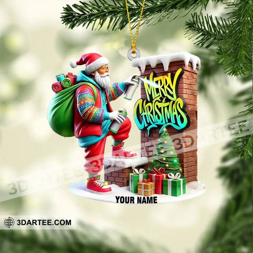 Merry Christmas Home Decor Christmas Ornament Personalized Ornament Ornament