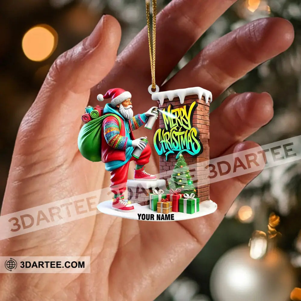 Merry Christmas Home Decor Christmas Ornament Personalized Ornament Ornament