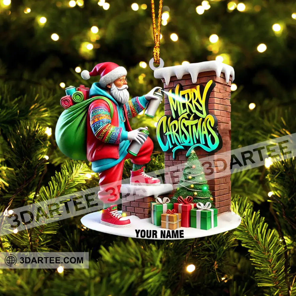 Merry Christmas Home Decor Christmas Ornament Personalized Ornament Ornament