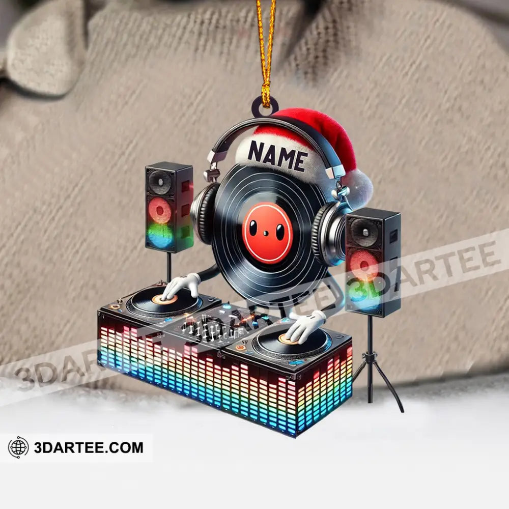 Musical Life DJ Christmas Ornament Personalized Ornament Ornament