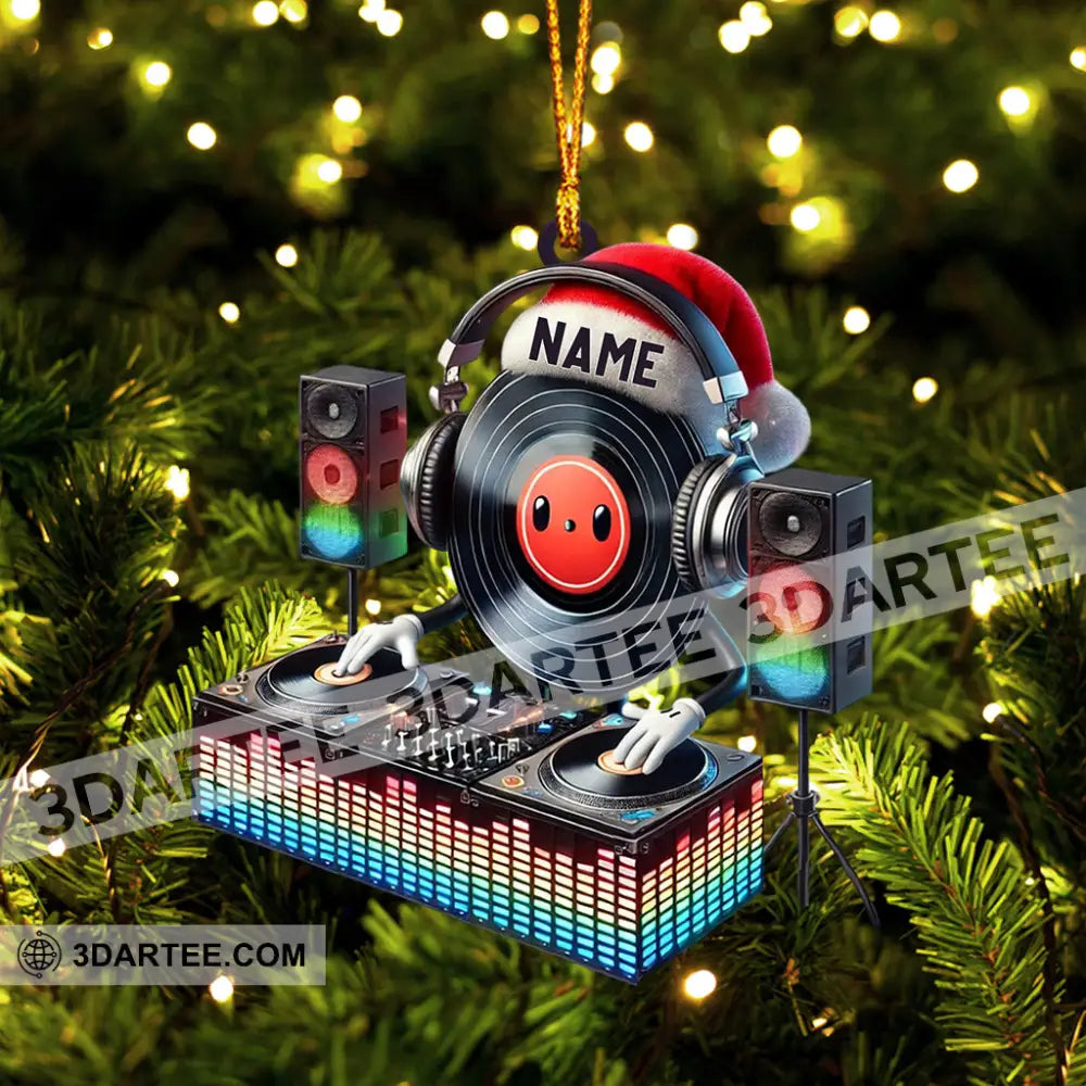 Musical Life DJ Christmas Ornament Personalized Ornament Ornament