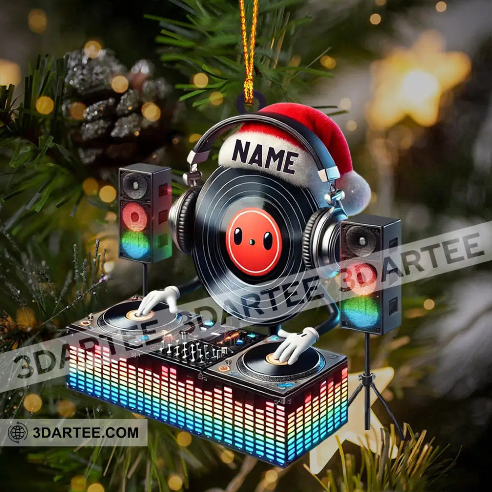 Musical Life DJ Christmas Ornament Personalized Ornament Ornament