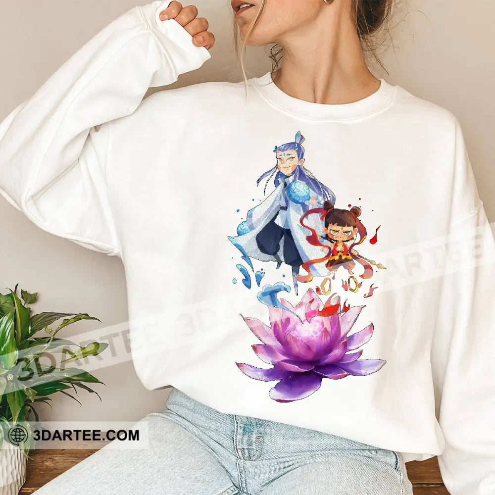 Nezha And Ao Bing Basic Design Sweatshirt Apparel