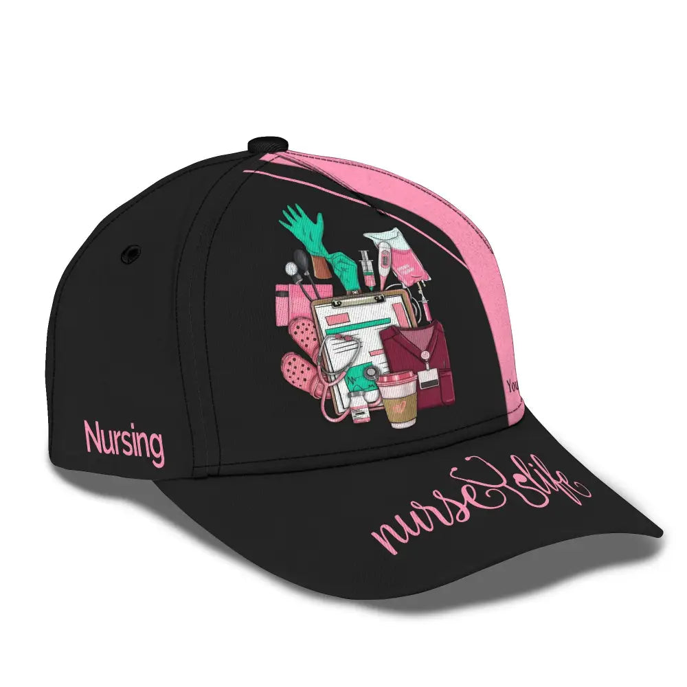 Nurse Classic Cap Custom Hat Nursing For Women T-Shirt