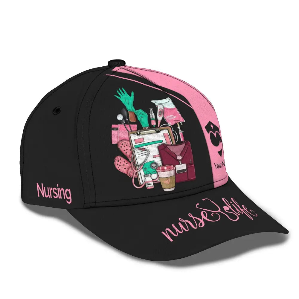 Nurse Classic Cap Custom Hat Nursing For Women T-Shirt