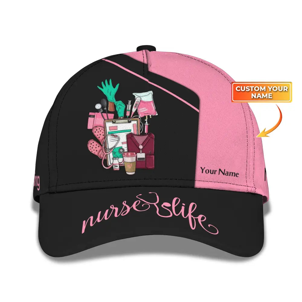 Nurse Classic Cap Custom Hat Nursing For Women T-Shirt